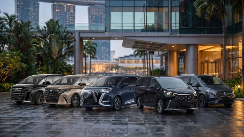 7 seater luxury MPV Singapore — premium family vehicle