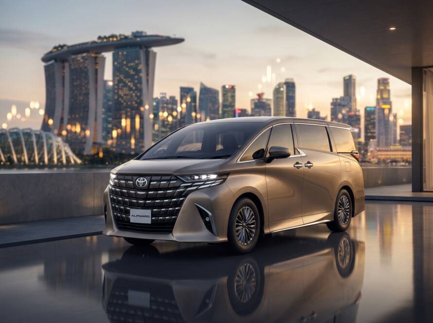 Alphard resale value Singapore — current market numbers